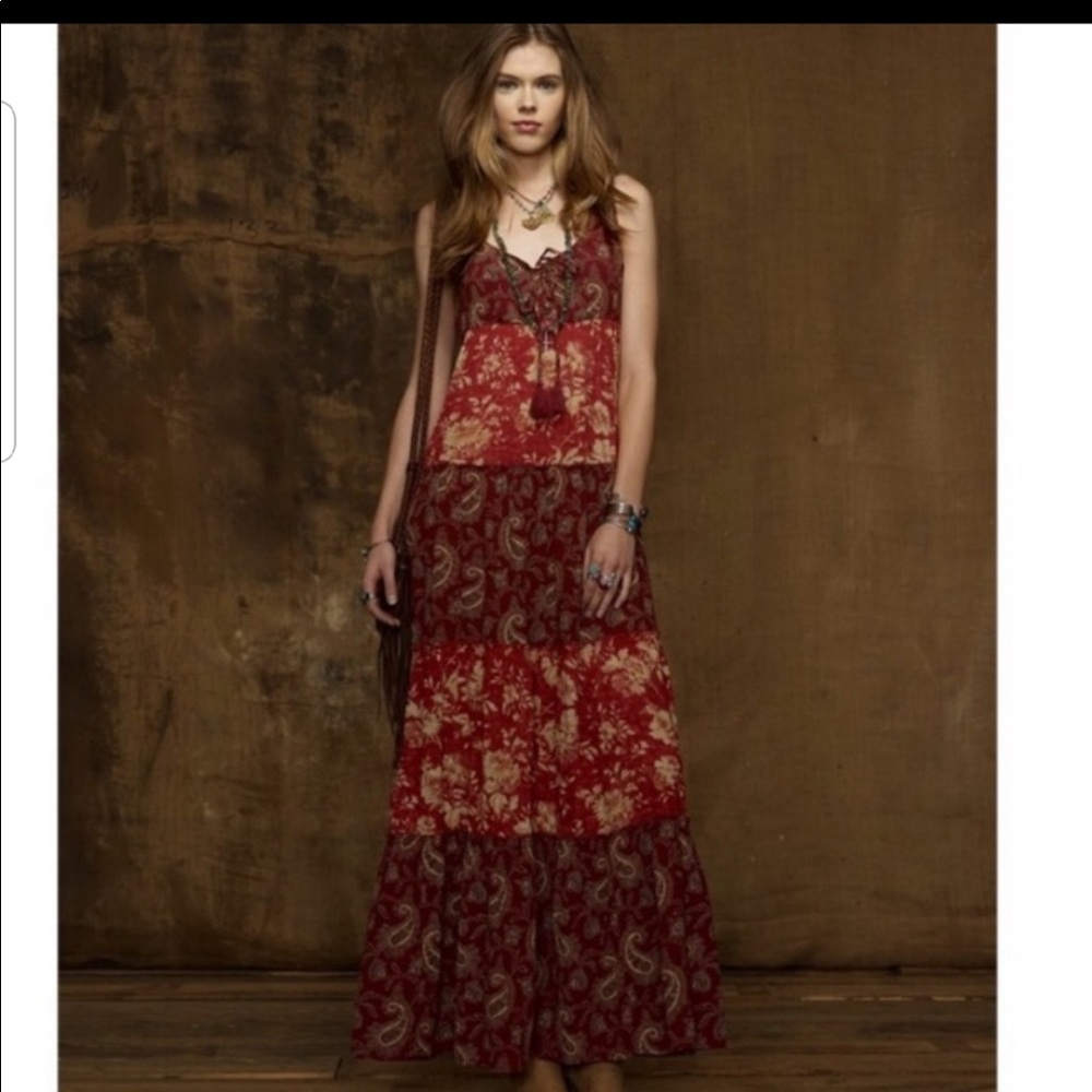 Denim & Supply by Ralph Lauren linen maxi dress